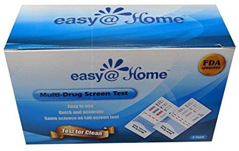 5, 15, 25, 50, 100 or 200 Pack Easy@Home 5 Panel Instant Urine Drug Test - Marijuana (THC),Cocaine (COC),Opiate (OPI 2000),Benzodiazepines (BZO), Amphetamine (AMP) - #EDOAP-754 (5 Pack)