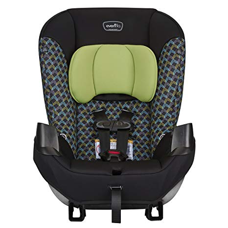 Evenflo 34712143C Sonus Converitible Car Seat, Boomerang Green