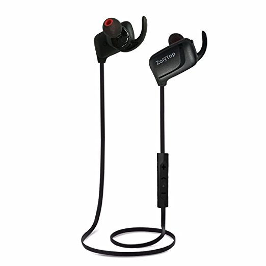 ZoiyTop bluetooth headphones, Wireless In-Ear Sports Earbuds Sweatproof Earphones Noise Cancelling Headsets with Mic for Running