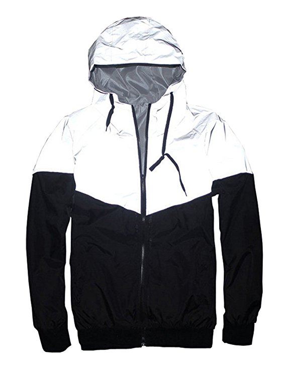 Men's Outerwear 3M Reflective Running Jacket