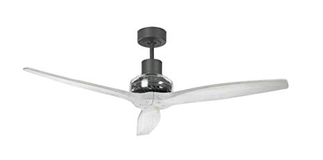 Star Fan graphitebleachedwhite Star Propeller Graphite-Premium Indoor & Outdoor Ceiling Fan Blades Available in 10 Different Colors