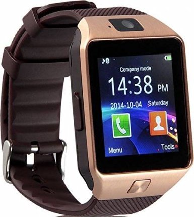 Amazingforless Gold Bluetooth Touch Screen Smart Wrist Watch Phone Mate with Camerafor Smartphone SIM/TF Apple iphone 4/4S/5/5C/5S/6/6s/6plus/6splus/7 Android Samsung S2/S3/S4/S5/S6/S7/Note 3/4/5/7