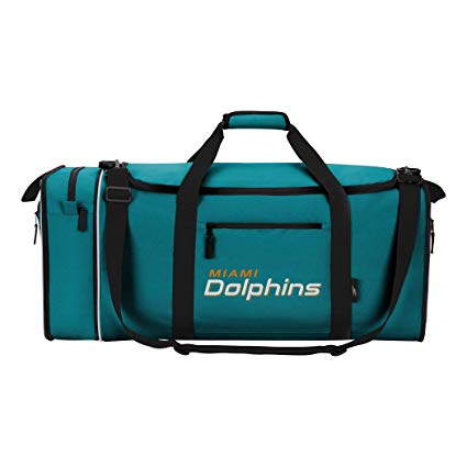 Officially Licensed NFL "Steal" Duffel Bag, Multi Color, 28" x 11" x 12"