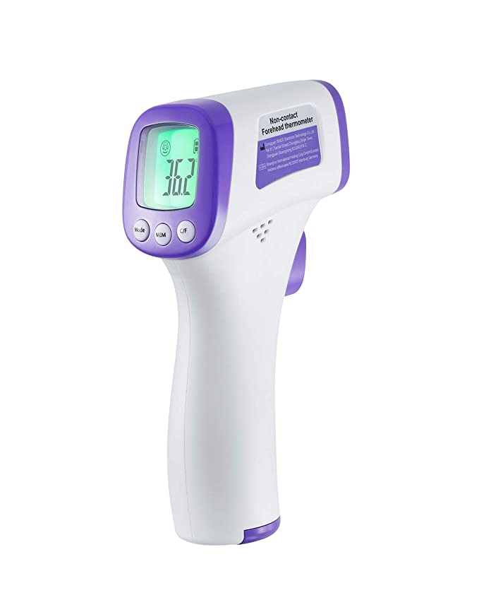 AFAC Infrared Thermometer, Non-Contact Baby Thermometer, Instant Reading, No Touch, for Family, Adults, Children and Baby