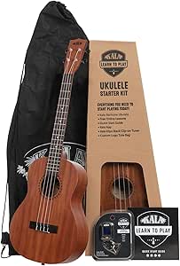 Kala, 4-String Ukulele, Natural, Baritone LTP-B : KALALTPB2105