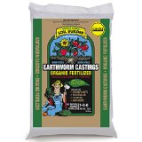 Unco Industries Wiggle Worm Soil Builder Earthworm Castings Organic Fertilizer 15-Pound