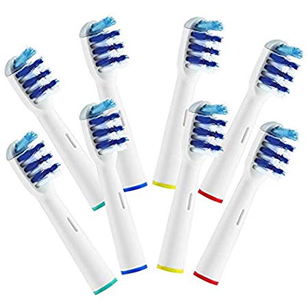 8pcs Replacement Toothbrush Heads for Braun Oral-B Deep Sweep Electric Toothbrush