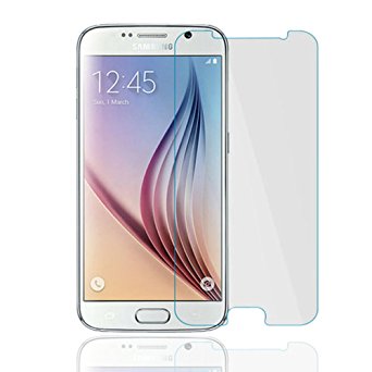 TNP Samsung Galaxy S6 Screen Protector Tempered Glass with Installation Kit For Easy Perfect Alignment HD Ultra Clear 0.2mm 9H 2.5D Premium Anti Scratch Fingerprint Hard Screen Film Cover Shield Guard