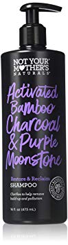 Not Your Mother's, Activated Bamboo Charcoal & Purple Moonstone Shampoo, 16 Fl Oz