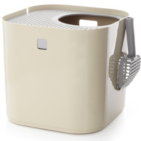 Modkat Litter Box Kit Includes Scoop and Reusable Liner