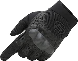 Seibertron Gants de Moto Cross Tactique Militaire Combat Protection Randonnée Doigt Plein Unisexe Escalade Camping Chasse Vélo VTT