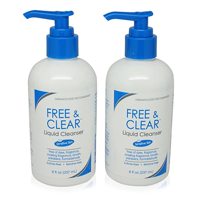 Vanicream Free and Clear Liquid Cleanser 8 Oz (2-Pack)