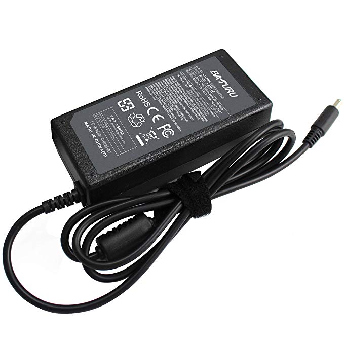BATURU 65W 19.5V 3.34A AC Adapter Charger for Dell Inspiron 15 5558 3558 3551 3552 5551 5559 5758 5759 7558 7568 7569 Inspiron 13 7000 Series 7347 7348 7359 - 12 Months Warranty