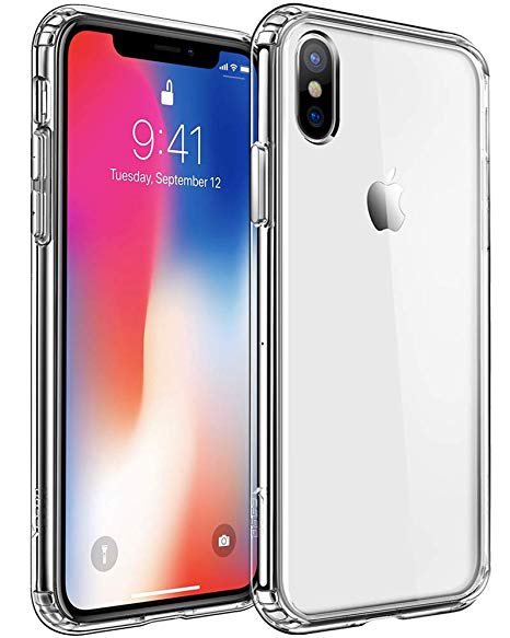 Compatible with iPhone Xs Max Case,Clear Anti-Scratch Shock Absorption Cover Case for iPhone Xs Max (Clear)