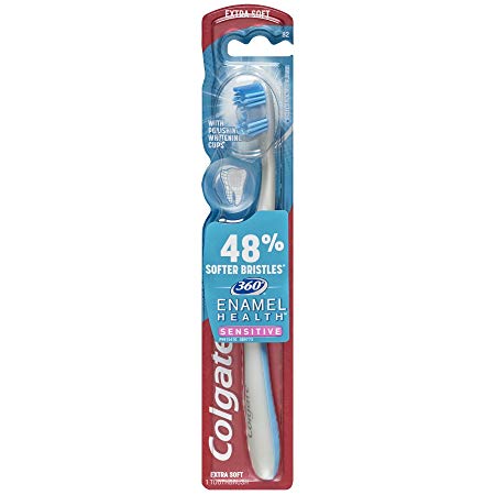 Colgate 360 Enamel Health Extra Soft Toothbrush for Sensitive Teeth