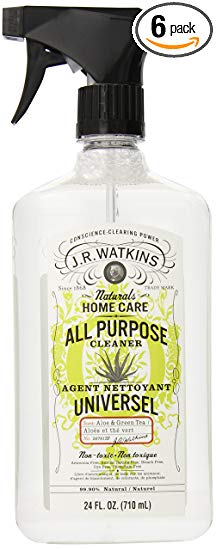 J.R. Watkins All Purpose Cleaner, Aloe & Green Tea, 24 ounce (Pack of 6)