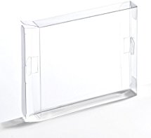 10 Pcs Custom Clear Plastic Box for Nintendo NES Cartridge Boxed Game Protectors Archival Case Sleeves
