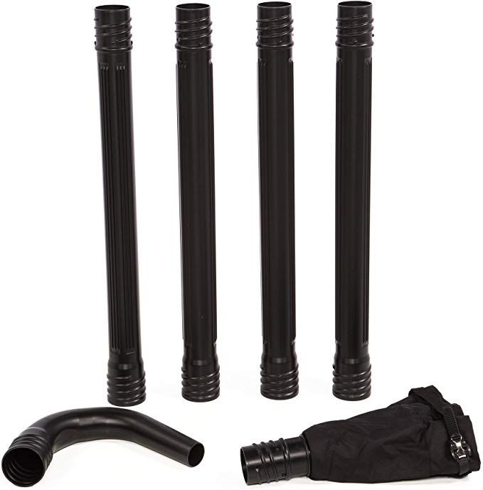 Greenworks GK0A00 Universal Gutter Kit, Black and Green