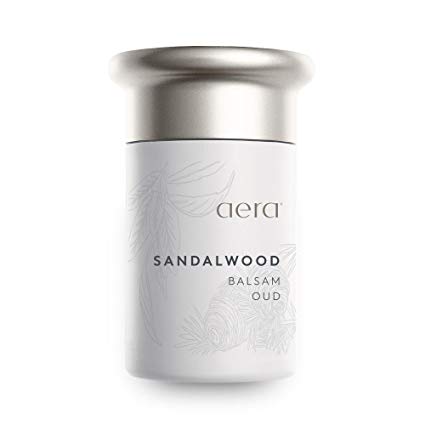 Sandalwood Scented Home Fragrance, Hypoallergenic Formula With Notes of Sandalwood, Balsam, Oud - Schedule Using App With Aera Smart 2.0 Diffusers - State Of The Art Air Freshener Technology
