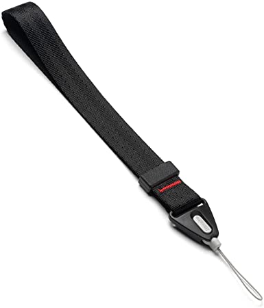 Ringke Hand Strap Universal Phone Lanyard Wrist Strap String Designed for Smartphones, Keys, Digital Cameras, ID, Galaxy Buds Plus, Airpods Pro - Black