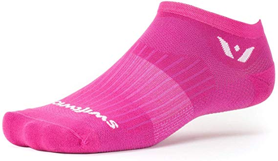 Swiftwick- Aspire Zero | Socks Built for Running & Cycling | Fast Drying, Firm Compression No Show Socks