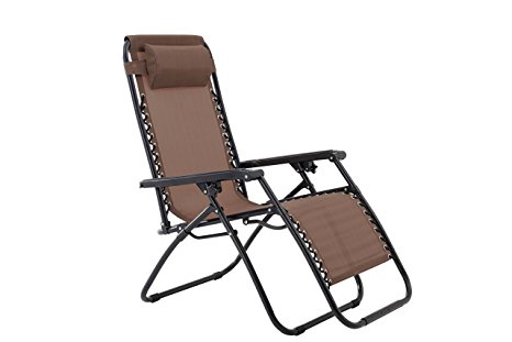 sunjoy Zero Gravity Chair-Brown