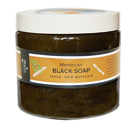 Moroccan Black Soap - Argan Oil -16 oz value size