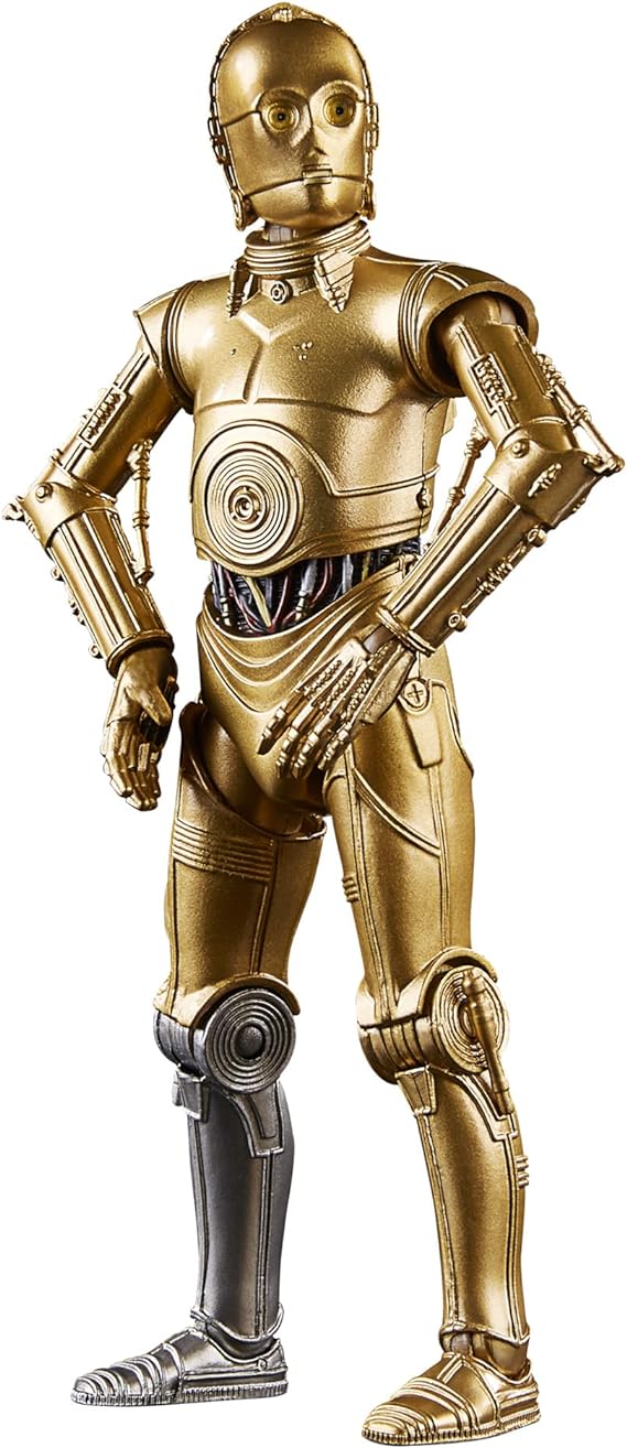 STAR WARS The Black Series Archive C-3PO Toy 6-Inch-Scale A New Hope Collectible Premium Action Figure, Toys Kids Ages 4 and Up