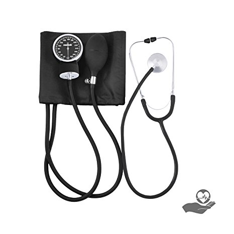 Newnik SP501 Sphygmomanometer / Aneroid BP Monitor with Carry Case, Calibration Key and Basic Stethoscope