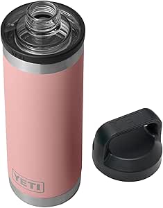 YETI Rambler 18 oz Bottle, Vacuum Insulated, Stainless Steel with Chug Cap