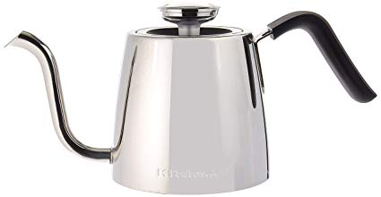 KitchenAid KNK1012SS Precision Gooseneck Stovetop Kettle, 1 Liter, Stainless Steel