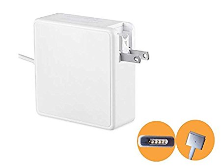 IENZA Replacement 85W Power Adapter Magnetic T-Shape Connector for MacBook Pro Models from Mid 2012 and Later