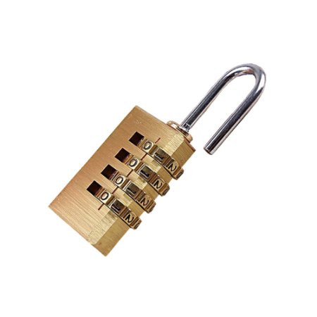 HT Ultimate Brass Combination Padlock Set - Set Your Own Combination20mm 4 digit