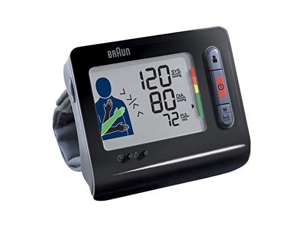 Braun BPW4300 VitalScan 5 Wrist Blood Pressure Monitor with Easy Positioning System