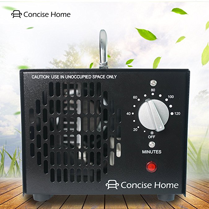 Concise Home 3500mg Commercial Ozone Generator Dual O3 Air Purifier Deodorizer