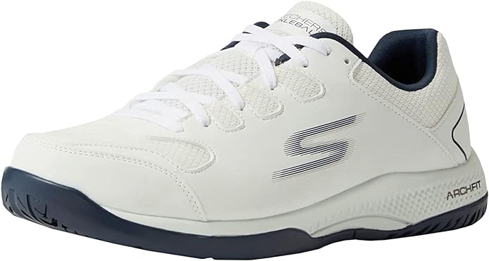 Skechers Men's Viper Court-Athletic Indoor Outdoor Pickleball Shoes with Arch Fit Support Sneaker