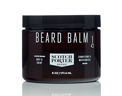 Scotch Porter - All Natural Men's Beard Balm - 6 oz.