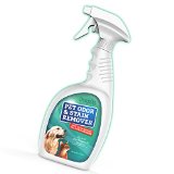 Pet Odor Eliminator and Enzyme Cleaner - Dog Urine Neutralizer Easily Removes Pet Stains and Odors - Works on Cat Urine - Great with Puppy Training Pads and Wipes - Linen Fresh Scent