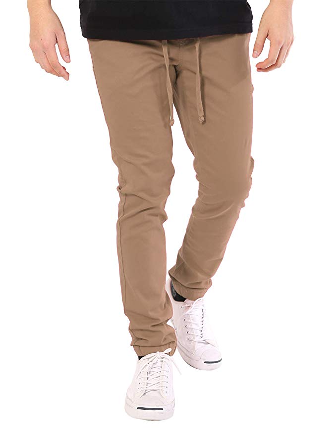 JD Apparel Men's Harem Twill Joggers Pants