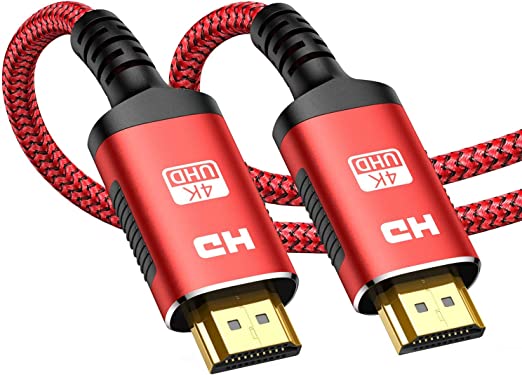 Snowkids HDMI Cable 25FT,HDMI 2.0 Cord 4K 60Hz HDMI Câble Support 4K UHD 2160p,HD 1080p,3D(for Fire TV, for PS3/4, for Netfilx)