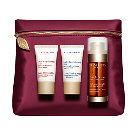 Clarins Age Defying Program Double Serum and Extra Firming 3-Piece Set