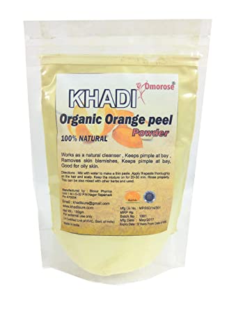 Khadi Omorose Orange Peel Powder - 100 Gms