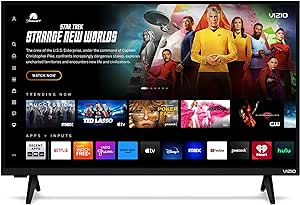 VIZIO 40-inch Full HD 1080p Smart TV with DTS Virtual: X, Alexa Compatibility, Chromecast Built-in, Bluetooth Headphone Capable, (VFD40M-08 New)