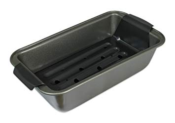 Hamilton Beach Nonstick Meatloaf Pan with Draining Rack