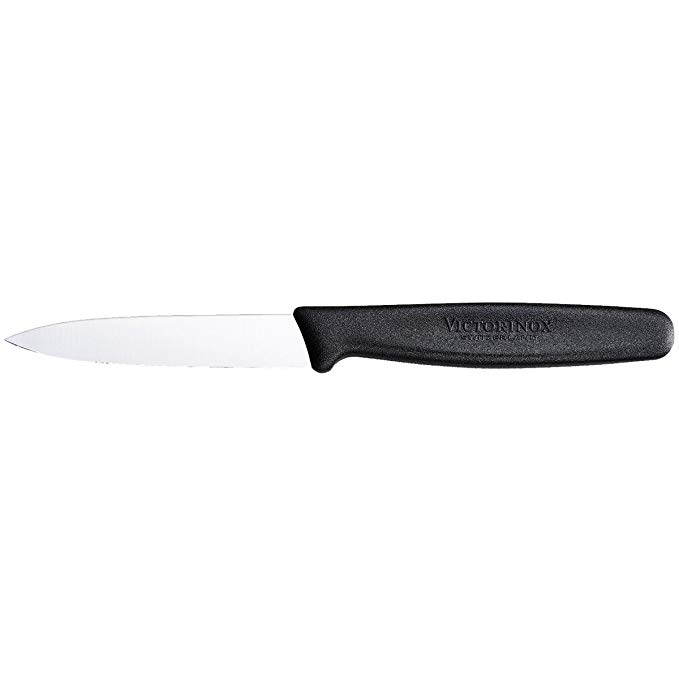 Victorinox Parer 3" blade. Black.