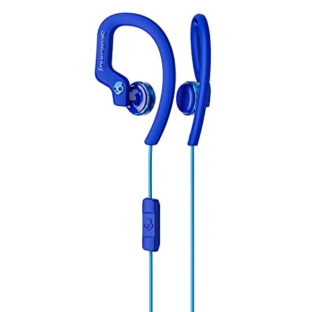 Skullcandy Chops Flex Sports Performance Wired In Ear Earphones With Mic (Royal Blue)