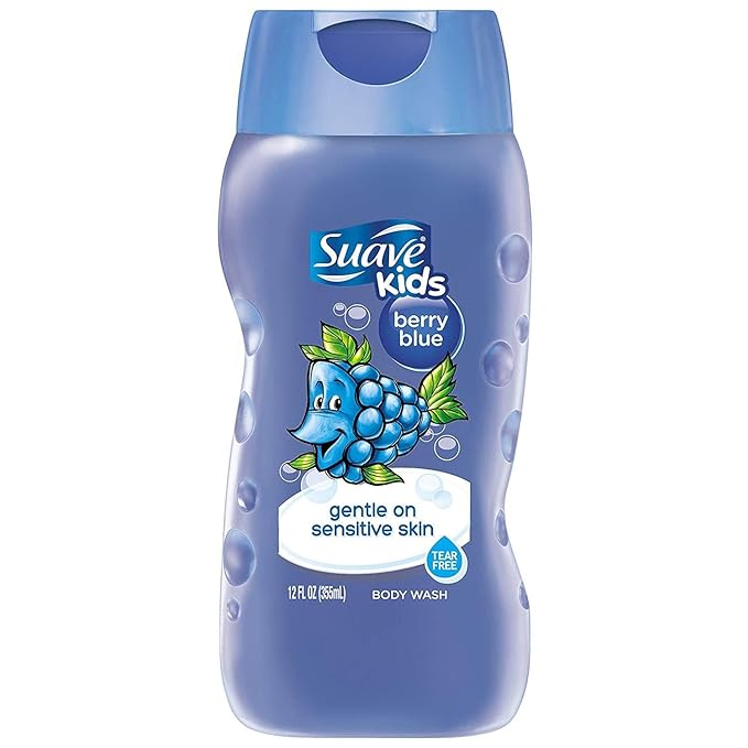 Suave Kids Berry Blue Gentle On Sensitive Skin Body Wash (355 ml)