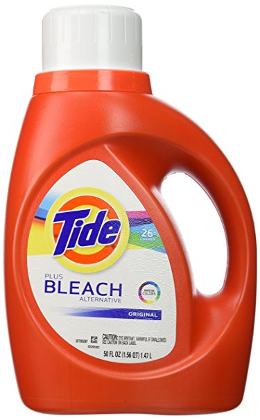 Tide plus bleach alternative Original Scent Liquid Laundry Detergent 26 Loads 50 Fl Oz