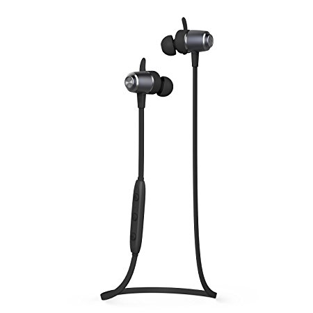 J&L-103 Bluetooth Earphones, Sports Wireless headphones with Magnetic Function (IPX5 Sweatproof, Bluetooth V4.1,APT-X, CVC 6.0,handsfree calling)