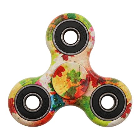 Coloful EDC Tri Fidget Spinner Toy Anxiety and Stress Relief Hand Spinner toy for Adult Children